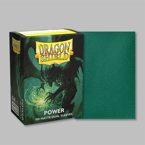 Dragon Shield - Matte Dual Power Sleeves - Standard Sleeves (100 stk) - Plastiklommer